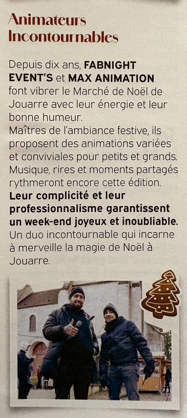 Coupure de presse : Animateurs incontournables